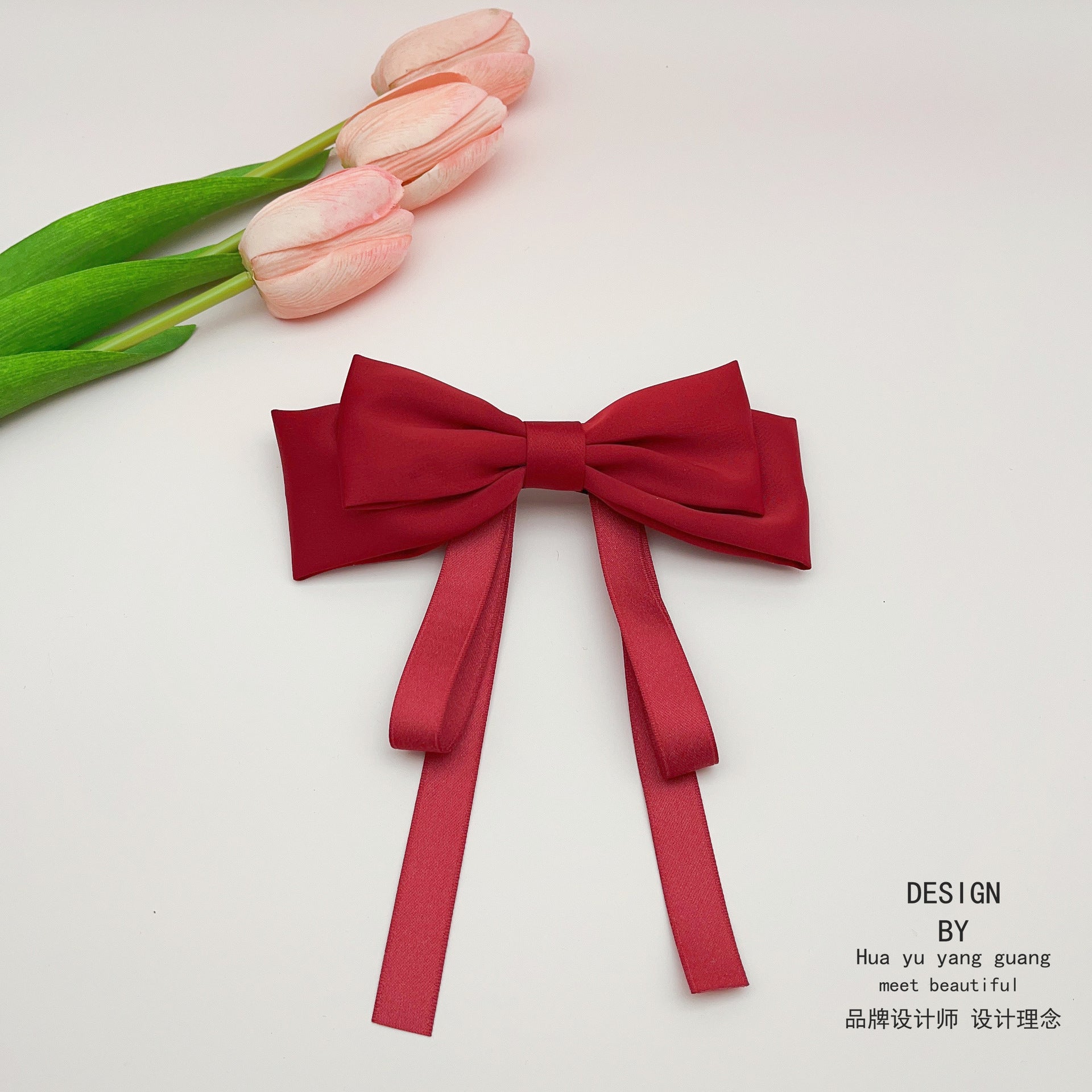 Wholesale Double Layer Head Bow Hair Clip